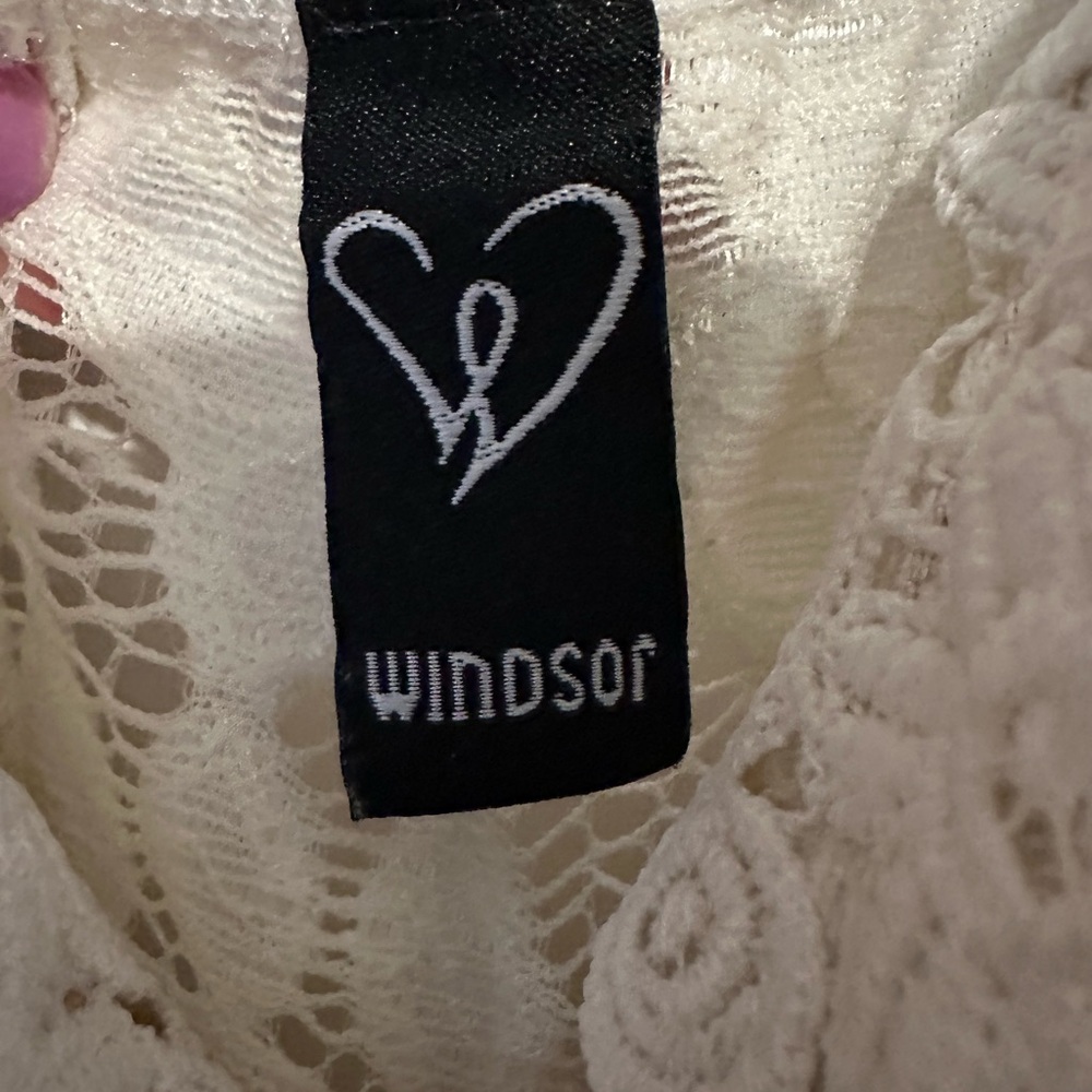 Windsor White Lace Dress - Picture 3 of 4